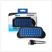 Resim Wholesale00 Dobe Tp4-022 2.4g Kablosuz Denetleyici Klavye Ps4 / Abs Oyun Klavyesi Mavi/ 