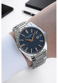 Resim Lee Cooper Nişan Ve Damatlara Özel Bileklik Hediyeli 2 Yıl Garantili Erkek Kol Saati Elc.08231.300 Gümüş 