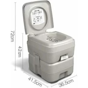 Resim Uno Tecnica Portatif Seyyar Tuvalet 