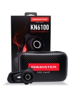 Resim Knmaster KN6100 Motosiklet Kask İnterkom Bluetooth Intercom Kulaklık Seti Siyah 