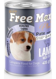 Resim Free Max Kuzulu Yavru Köpek Konservesi Pate 415 Gr 