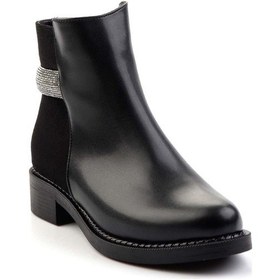 Resim Siyah Siyah Kadın Bot & Bootie K02156201209 Siyah Siyah 