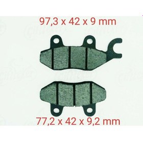 Resim Mondial 250Mct-Mc Mc-X Bff Ön Fren Disk Balatasi 