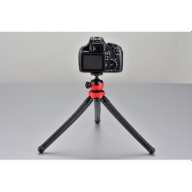 Resim Digipod Esnek Örümcek Ahtapot Top Kafa Mini Tripod Standı S-0... 