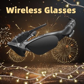 Resim Kablosuz Gözlük Kulaklık, Eller Serbest Arama ve Müzik, Ses Kontrolü, Kondenser Mikrofon, USB Şarj, Aktif Gürültü Önleme, Düğme Kontrolü, Cep Telefonları ile Uyumlu, Açık Arkalı Kulaklık, Akıllı Gözlükler ile Kablosuz Kulaklık, Aktif Gürültü Önleme, Stereo Kulaklık ile Mikrofon, USB Type-C Şarj, Şarj Edilebilir Lityum Polimer Pil - Şarj Cihazı Dahil Değil 