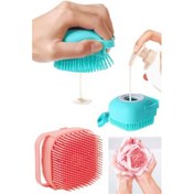 Resim Duş Jeli Hazneli Banyo Masaj Kesesi 