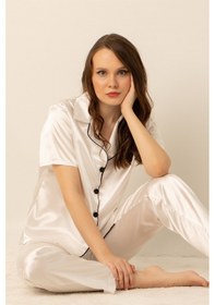 Resim Miorre Bayan Saten Pijama Takımı 001 