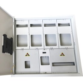 Resim Ak-Öz Sıva Altı 4 Trifaze Sayaçlı Elektrik Panosu 