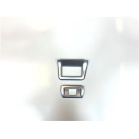 Resim Cıvıc Fe1 2022 Içın Uyumlu Kontrol Panel Kaplama Setı - Sılver 
