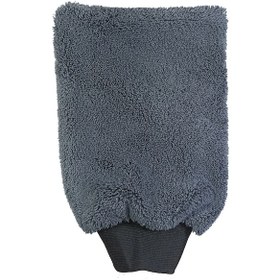 Resim Oto & Ev Yıkama Ve Cila Eldiveni - Antrasit Mikrofiber 