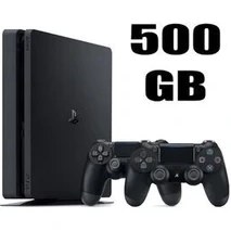 Resim Sony Ps4 500 GB Slim 2 Adet Kol (Teşhir) 