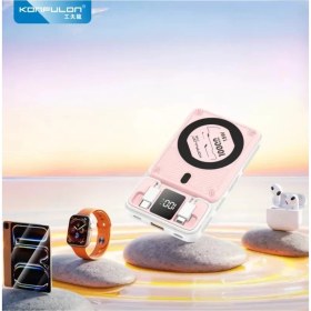 Resim Renas Store Konfulon M25W 10.000 Mah 20W Pd Magsafe Powerbank - Pembe 