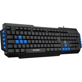 Resim Hytech HYK-46 GAMY Siyah USB Mavi Tuşlu Q Gaming Oyuncu Klavyesi 