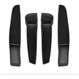 Resim Honeybeeshop For Tesla Model Y Juniper 2025 Kapı Yanı Saklama Kutusu Tpe Ön Arka Kapı Depolama Tepsisi Araba İç Aksesuarları 