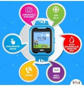 Resim Wiky Watch Akıllı Çocuk Saati 4G Görüntülü Konuşma 