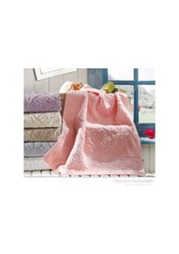 Resim Soley Carla Jakarlı 2'li El Havlusu Mavi 