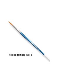 Resim Pebeo 111 Seri Yuvarlak Uçlu Fırça No 8 
