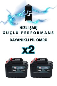 Resim Mur-Cell 21v 3.0ah Çift Bataryalı 15 Pilli Plastik Pvc Boru Kaynak Makinesi 