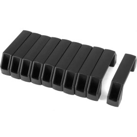 Resim Karokstore Plastik Dolap Çekmece Kulpu, 106MM, Siyah, 10'lu Paket 