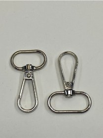 Resim Karantuhafiye Çanta Kancası / Klasik Model/ 2 Li Set Gümüş Gümüş 