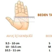 Resim Carraro Kısa Parmak Eldiven V7 E - Siyah Gri - Xl Beden 