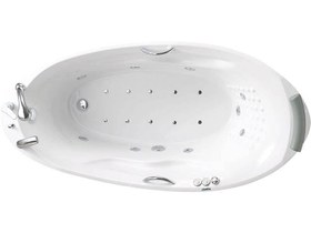 Resim Bağımsız Küvet | Bodrum | Sanacryl - 92x190 / Kırmızı / 1 Kişilik 