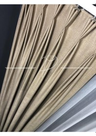 Resim Fon Perde Katyonik Desen Amerikan Pile 1 e 3 Sık Pile Seçeneği Çok Renkli 