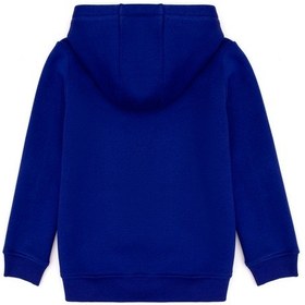 Resim U.S. Polo Assn. Kız Çocuk Mor Basic Kapüşonlu Şardonlu Basic Sweatshirt 50314311-VR038 