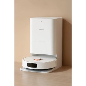 Resim Xiaomi 7000PA Yüksek Emiş Güçlü Istasyonlu Akıllı Halı Algılama Özellikli Robot Süpürge | Kendini Temizleme, Otomatik Paspas Bezi Yıkama, Sıcak Hava ile Kurutma + Tiftik Makinesi (Onerous) 