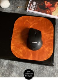 Resim BRETYA Hakiki Deri Mouse Pad - Camel 