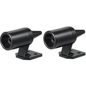 Resim Honmex Araçlı Rüzgar Aktifli Hayvan Uyarıcı 2 Adet - 35+ Mph Hızda Geyik, Köpek Vb. Engelleme, Tüm Araçlara Uygun, Plastik Malzeme 