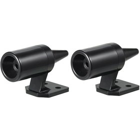 Resim Honmex Araçlı Rüzgar Aktifli Hayvan Uyarıcı 2 Adet - 35+ Mph Hızda Geyik, Köpek Vb. Engelleme, Tüm Araçlara Uygun, Plastik Malzeme 