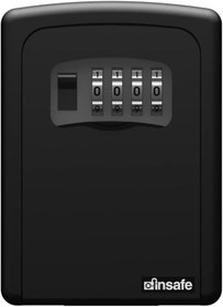 Resim İnsafe ISC801KEY Şifreli Çelik Kasa, Anahtar Kasası, Anahtar Dolabı, Siyah 