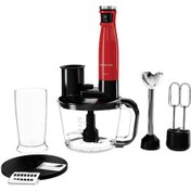 Resim Grundig RHB 4050 K Kırmızı Rendeli Blender Seti Grundig