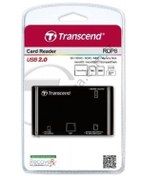 Resim transcend TS-RDP8K USB 2.0 Multi Card Reader (Siyah) 