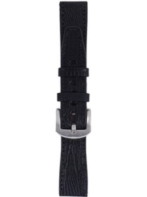 Resim Fro Lw38-43 20 Mm Hakiki Deri İguana Siyah Kordon Silver Toka 