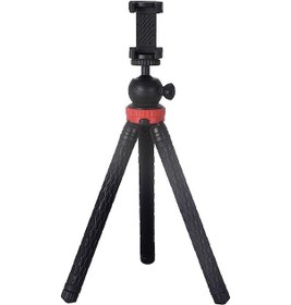 Resim Teltree Gızomos Gp-05st 360 Dönebilir Ayarlanabilir Tripod: Telefon Ve Dslr Kamera Desteği, 8 Seviye Yükseklik, Taşınabilir. 