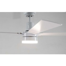 Resim Alsanfan Pilot Beyaz Aydınlatmalı Uzaktan Kumandalı Tavan Vantilatörü 