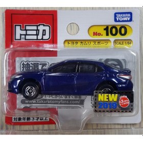 Resim Takara Tomy Tomica # 100 Toyota Camry Diecast Araba 