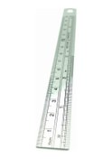 Resim Japonya Ek Paslanmaz Çelik Cetvel Ölçüm Düz Cetvel Çizim Düz Cetvel 15 Cm 30 Cm 100 120 Mm İnç 
