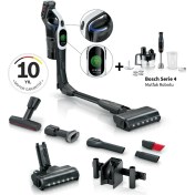 Resim Bosch Premium Çift Bataryalı 160DK Temizlik Unlimited 10 Premium BCS104 Şarjlı Dikey Süpürge+ Bosch Serie 4 Mutfak Robotu 