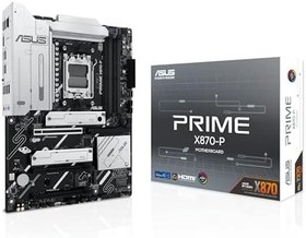 Resim ASUS Prime X870-P Anakart AMD ATX, 14+2+1(80A) güç desteği, PCIe 5.0 x16 Nesil GPU uyumu, 4X M.2, DDR5, PCIe Q-Release 