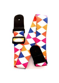 Resim Rj200-b20 Gitar Askısı Deluxe Teal Guitar Strap Deri Başlıklı 2 Katlı 