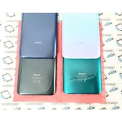 Resim Xiaomi Redmi Note 9 Kasa Arka Kapak Batarya Kapağı (Yan Tuş ) Or 