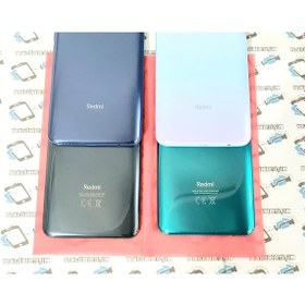 Resim Xiaomi Redmi Note 9 Kasa Arka Kapak Batarya Kapağı (Yan Tuş ) Or 