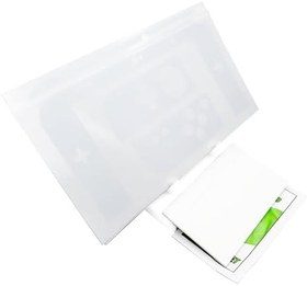 Resim Valley Of The Sun 3DS için Ultimate İnce Dış Kabuk Koruyucu Film Buzlu Şeffaf Cilt Kabarcıksız, 3DS Eski Küçük El Oyun Konsolu için, Çizilmeye Dayanıklı Kaymaz %100 Tam Kapak Koruyucu Çıkartma Seti 