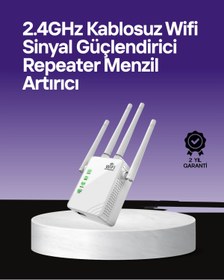 Resim shopwave WPS Destekli 2.4GHz + 5GHz WiFi Sinyal Güçlendirici 