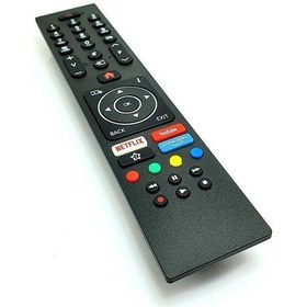 Resim Vestel Uyumlu Qled Lcd Led Tv Kumanda Netflix Youtube Prime Video Tuşlu 