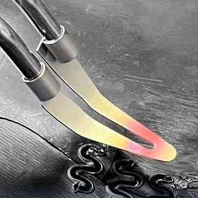 Resim 2'li/3'lü/5'li, Dayanıklı Paslanmaz Çelik Ayarlanabilir Harici Isıtmalı 60W Lehim Ucu, Yapışmaz Üçgen Düz Başlı Lehim Ucu 