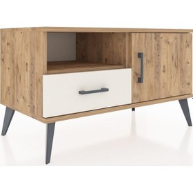 Resim Hyperion Şifonyer 2 Raflı Tek Çekmeceli Tek Kapaklı 88x44x48 Çam-çam/aytaşı Çam/aytaşı 